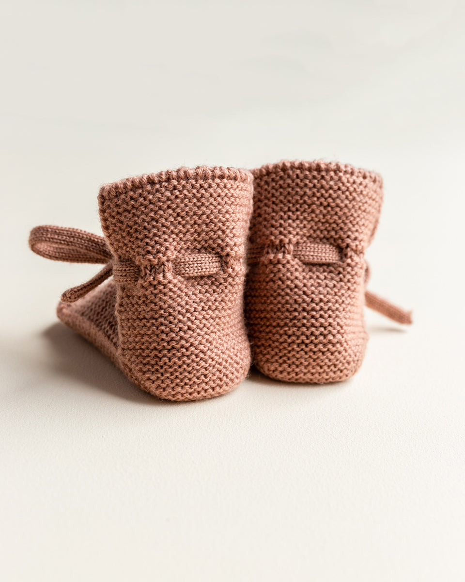 Hvid Hvid - Booties - Terracotta - Pearls & Swines