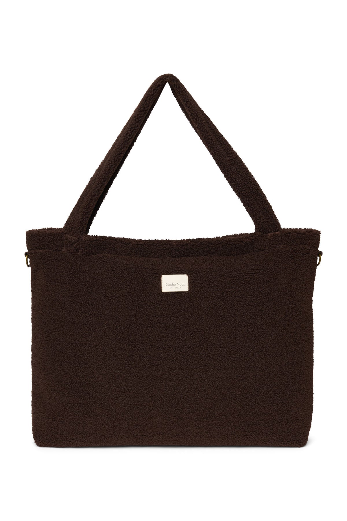 Pearls and Swines Studio Noos - Teddy Diaperbag - Chocolate - Pearls & Swines