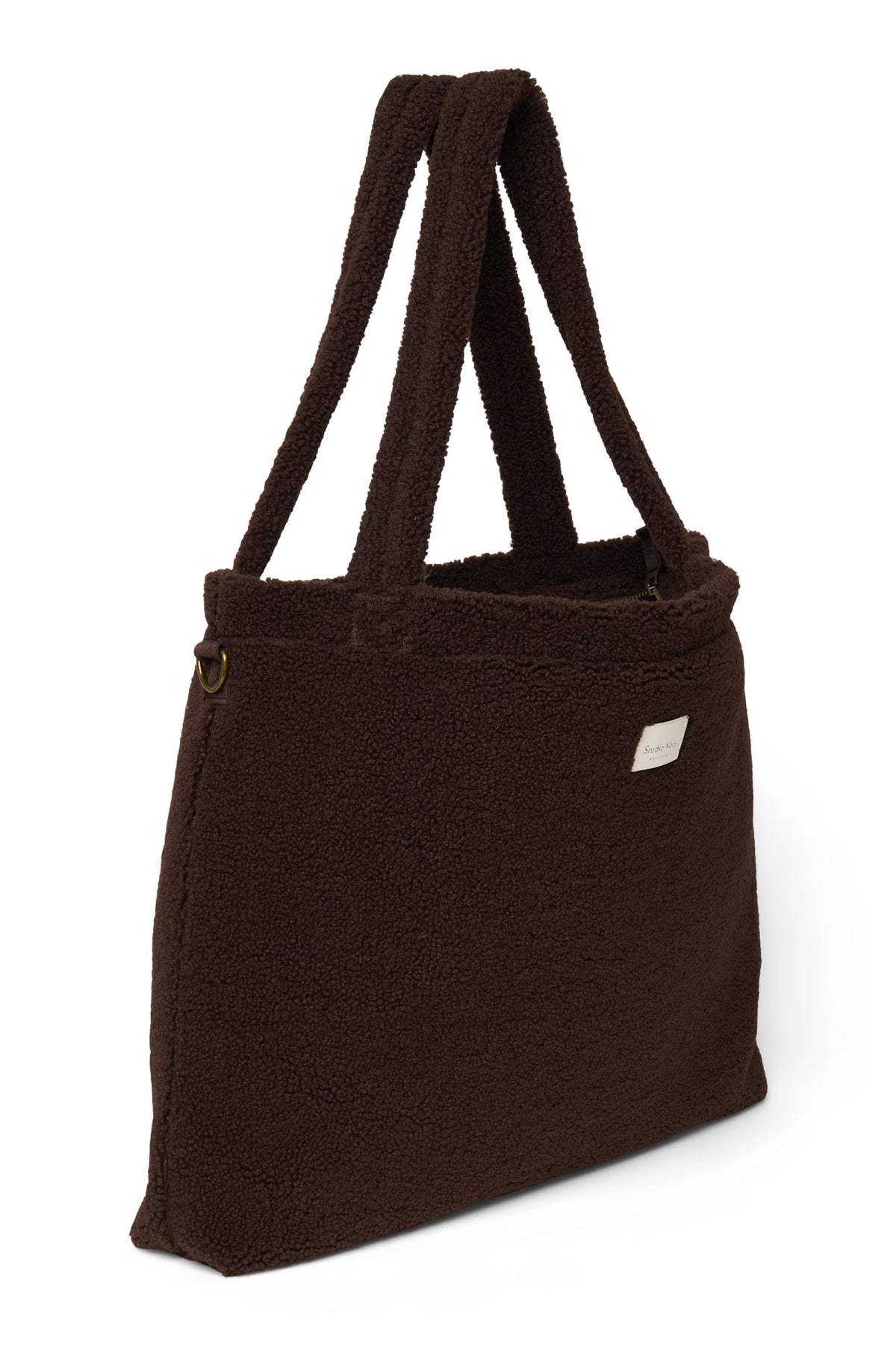 Pearls and Swines Studio Noos - Teddy Diaperbag - Chocolate - Pearls & Swines