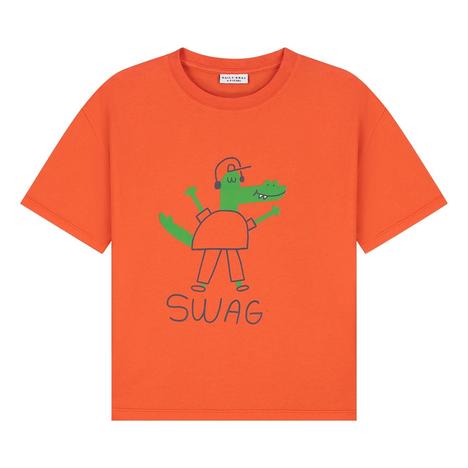 Daily Brat Daily Brat - Swag t-shirt Mandarin - Pearls & Swines