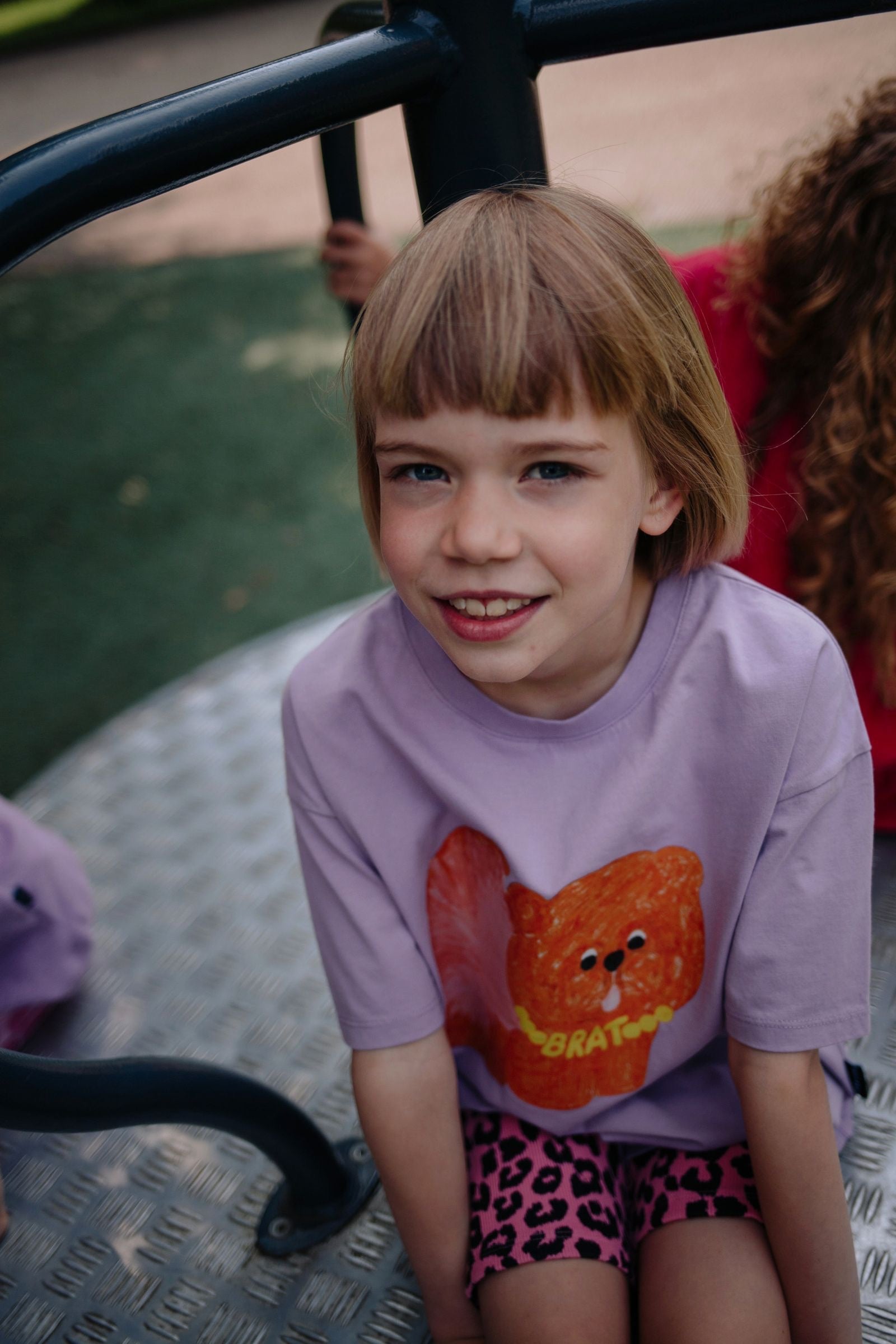 Daily Brat Daily Brat - Waffles t-shirt Lilavender - Pearls & Swines