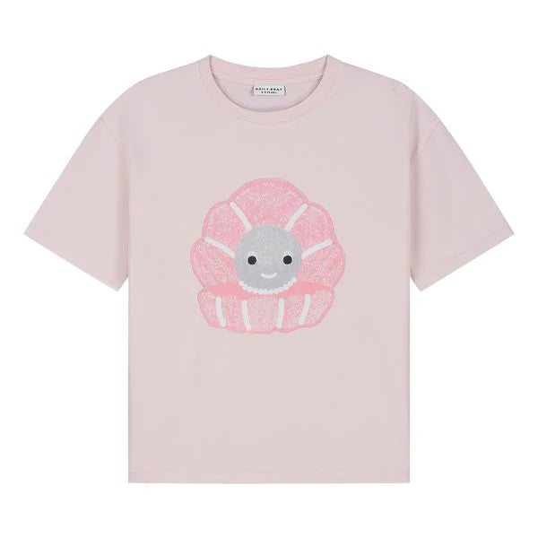 Daily Brat Daily Brat - Pearlita t-shirt Fuchsia - Pearls & Swines