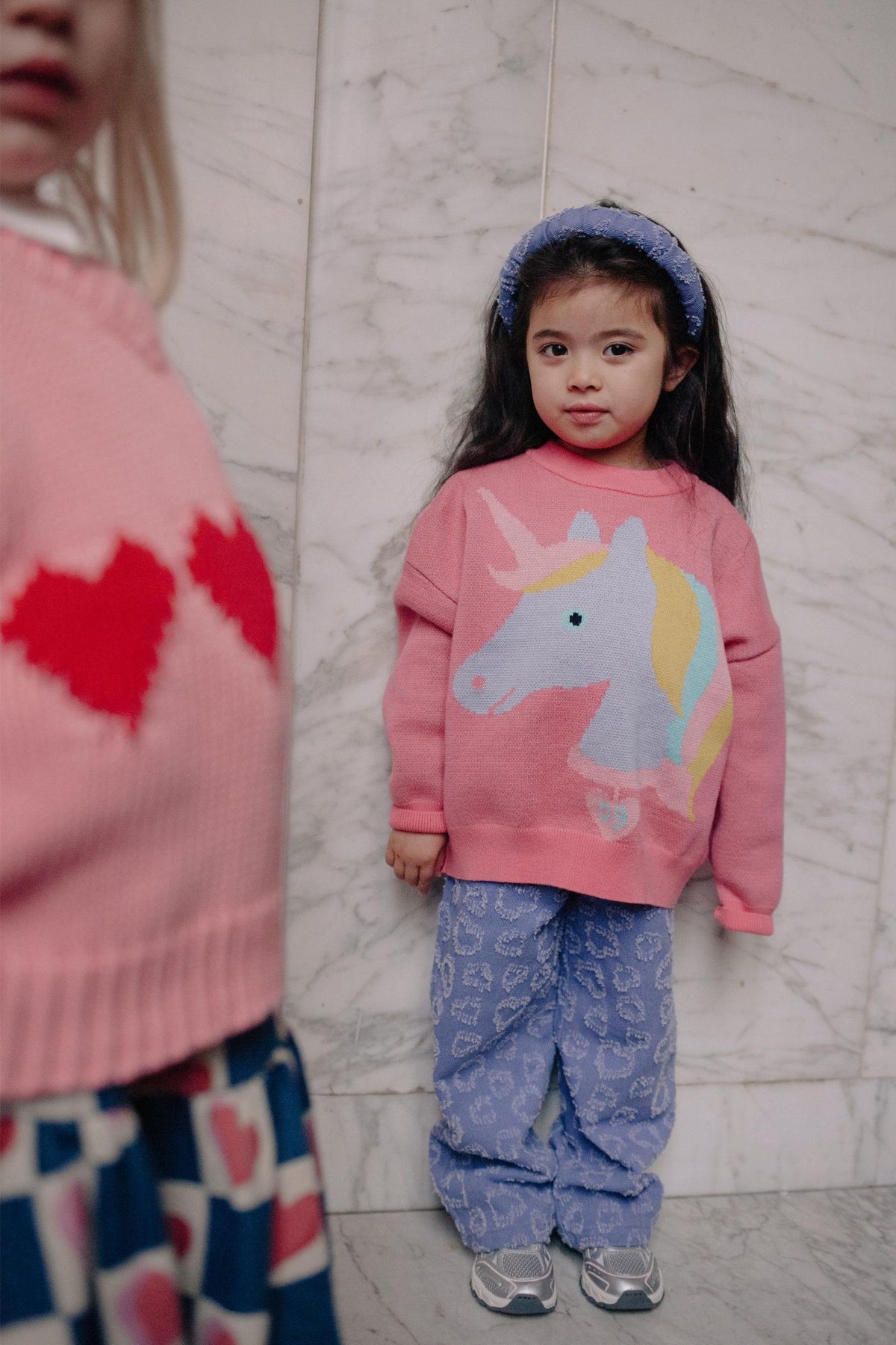 Daily Brat Daily Brat - Knitted Sweater - Sparkle Unicorn - Pearls & Swines