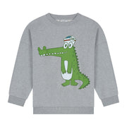 Collectie Sale - Daily Brat - Kitty Kaatje Sweater - Sky Line Sernade