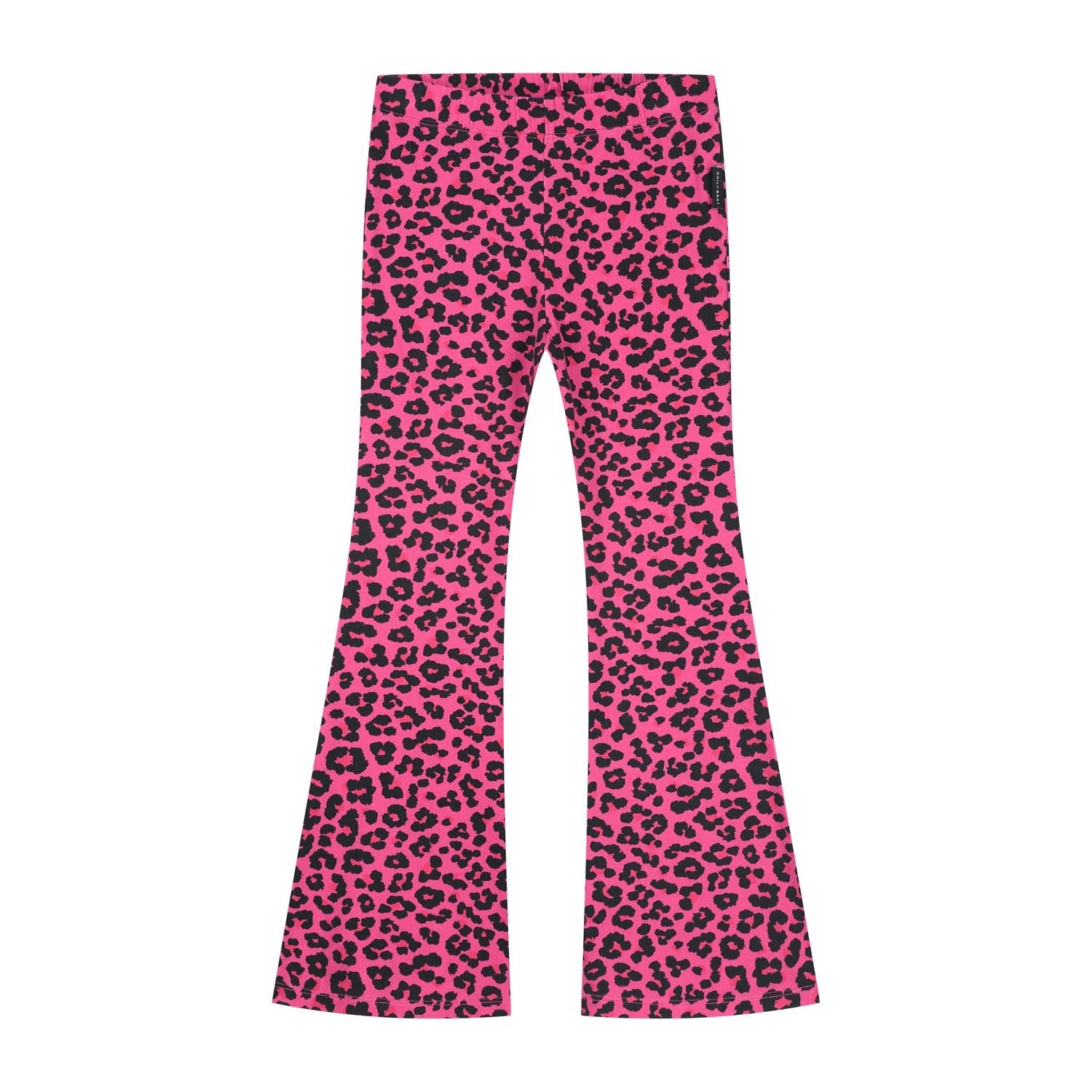 Daily Brat Daily Brat - Flared Pants - Sassy Leopard - Pearls & Swines