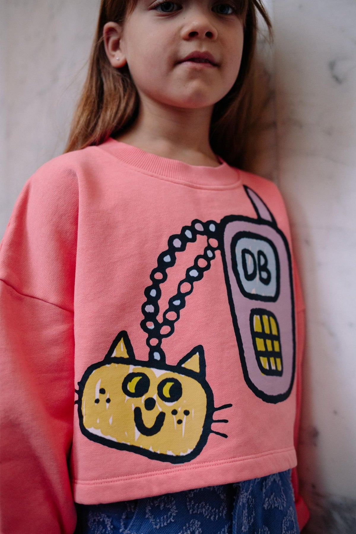 Daily Brat Daily Brat - Sweater - Beep Beep - Pearls & Swines
