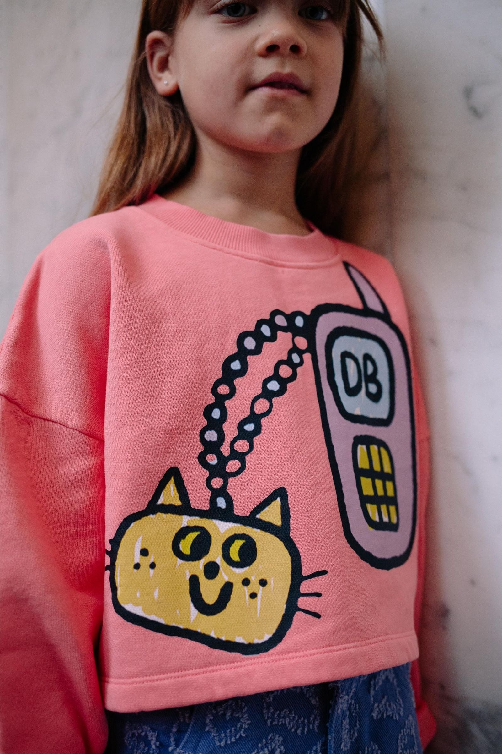 Daily Brat Daily Brat - Sweater - Beep Beep - Pearls & Swines