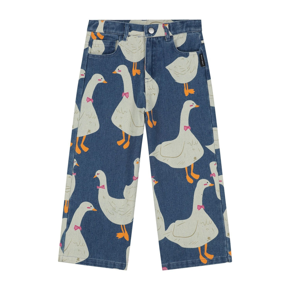Daily Brat Daily Brat - Pants - Goose Party Jeans - Pearls & Swines