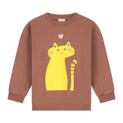 Collectie Sale - Daily Brat - Kitty Kaatje Sweater - Sky Line Sernade
