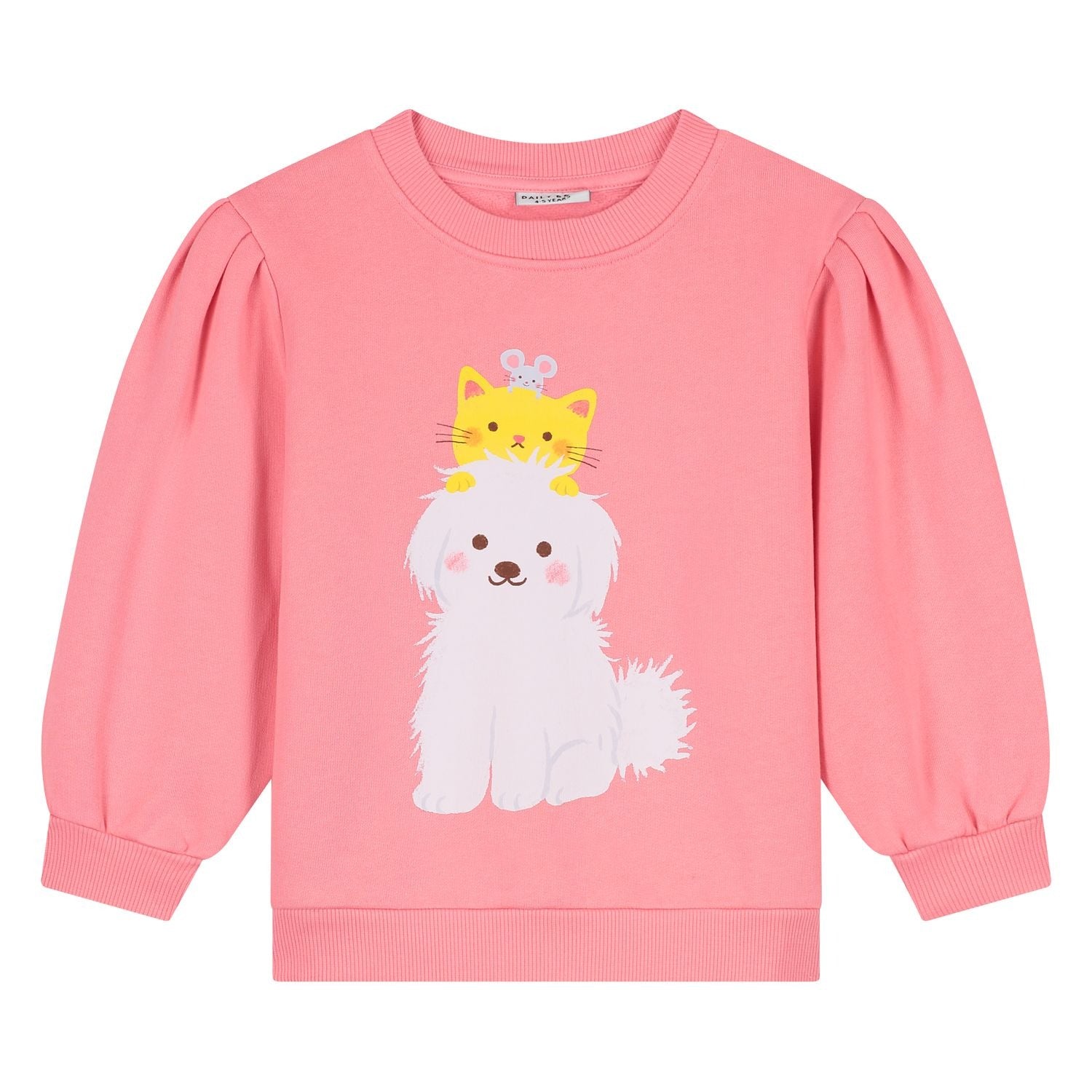 Daily Brat Daily Brat - Crew Sweater - Royal Cuddle - Pearls & Swines