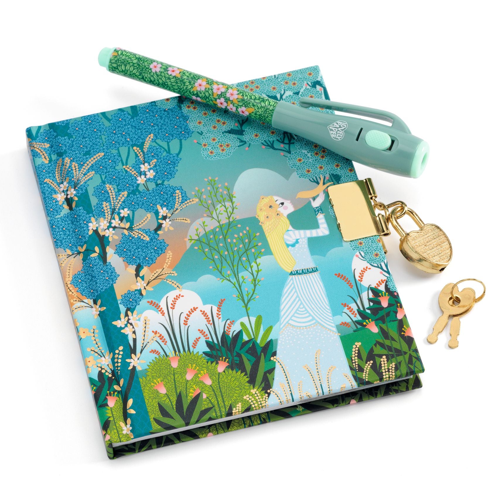 Djeco - Little secret notebook/magic pen - Charlotte