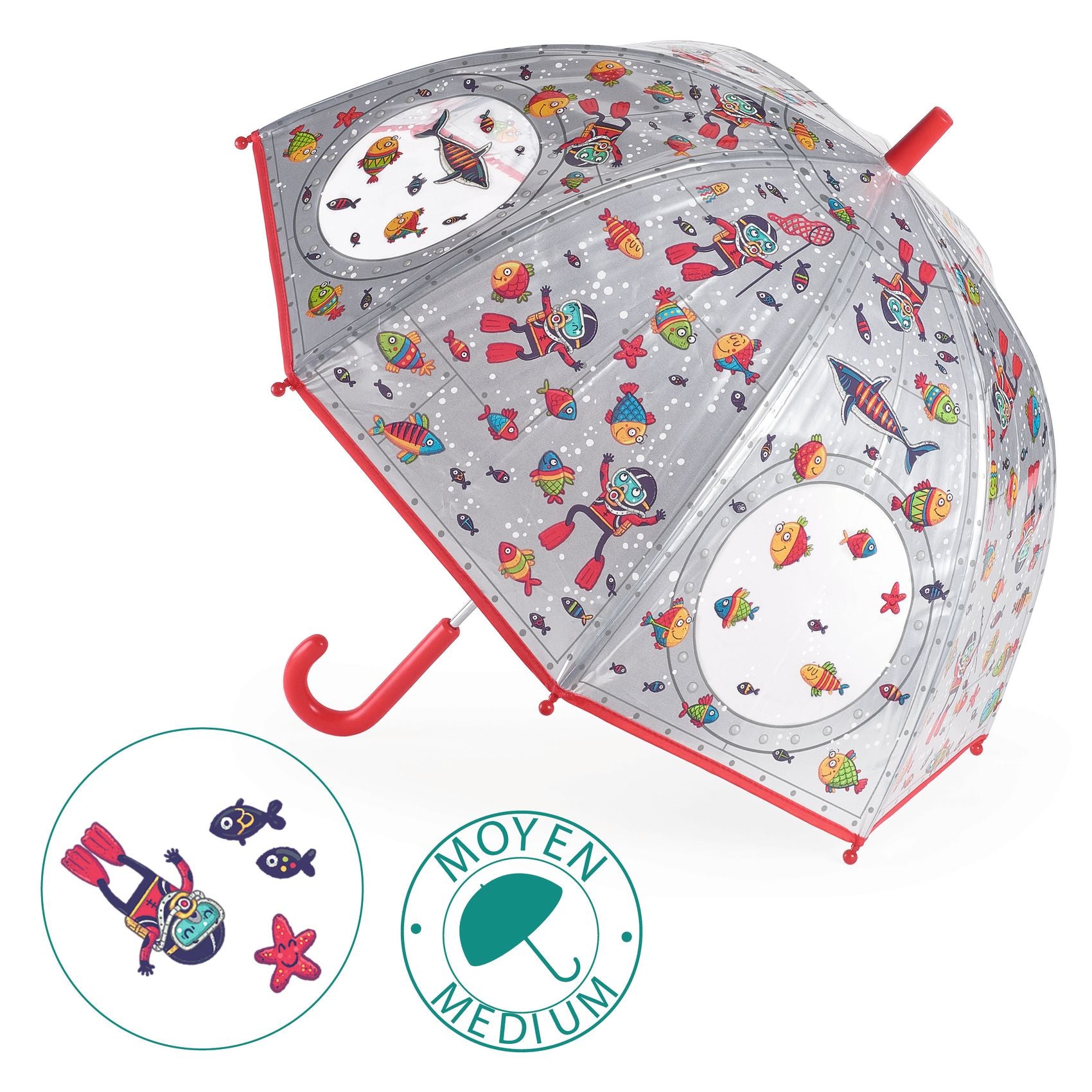 Djeco Djeco - Umbrella - Submarine - Pearls & Swines