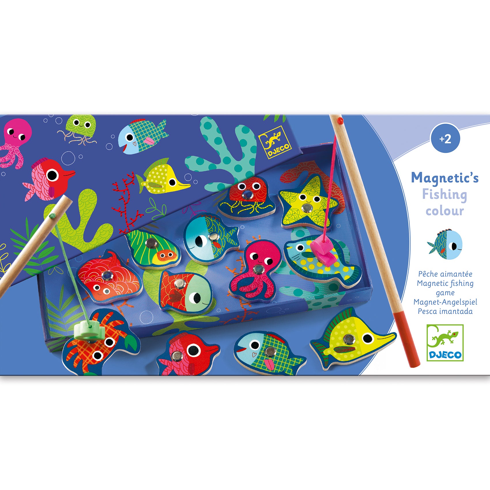 Djeco Djeco - Fishing - Colour - Pearls & Swines