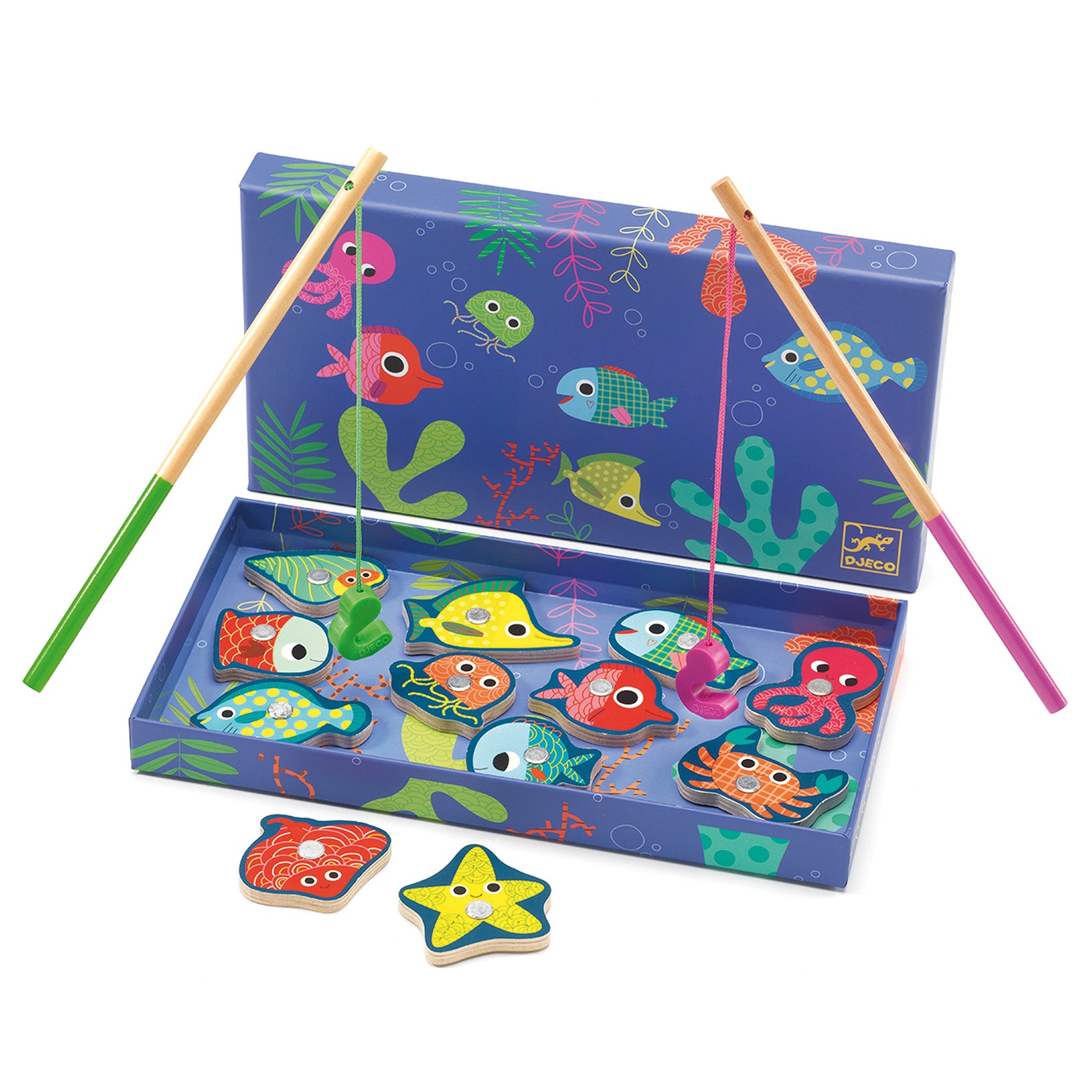 Djeco Djeco - Fishing - Colour - Pearls & Swines