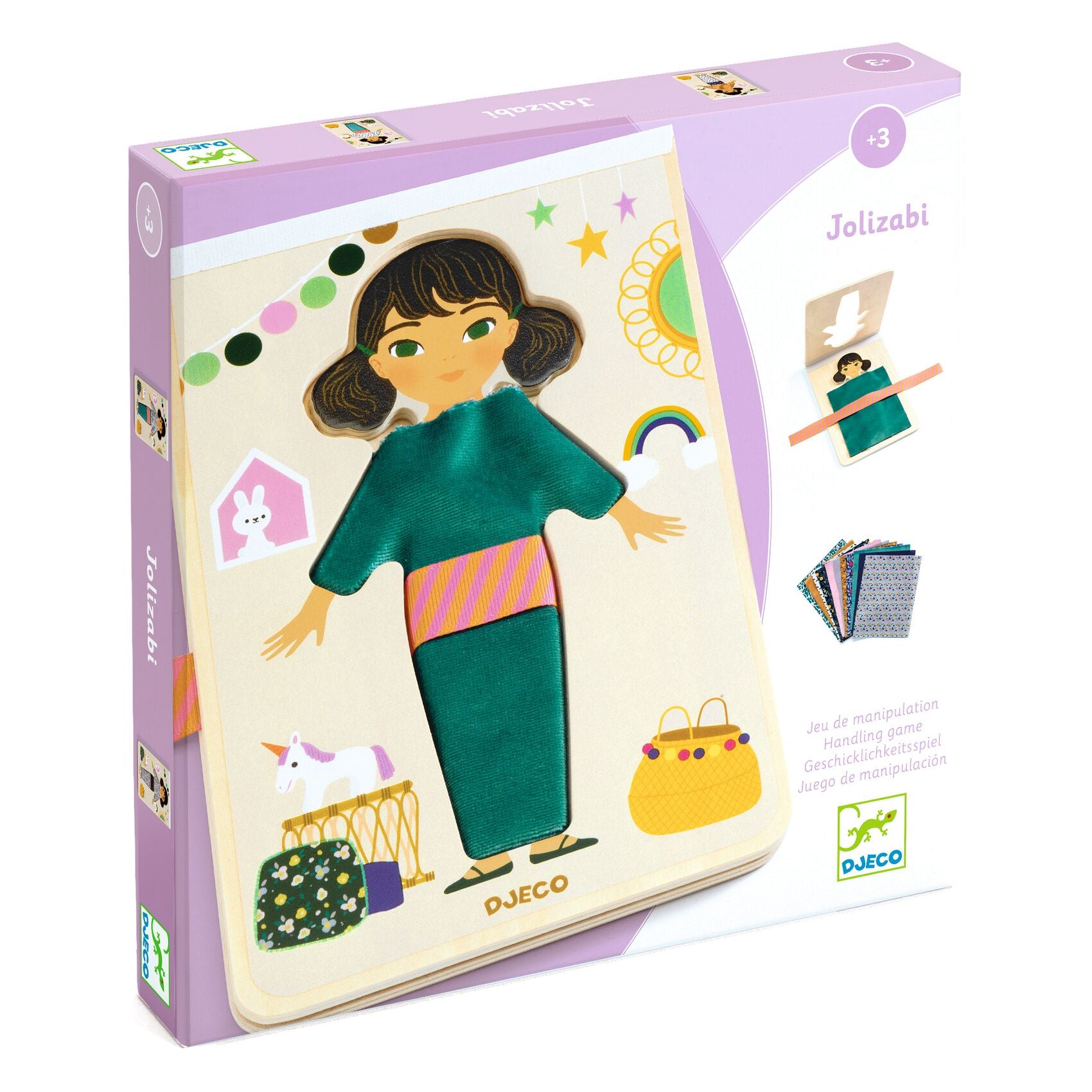 Djeco Djeco Handling Game - Jolizabi - Pearls & Swines