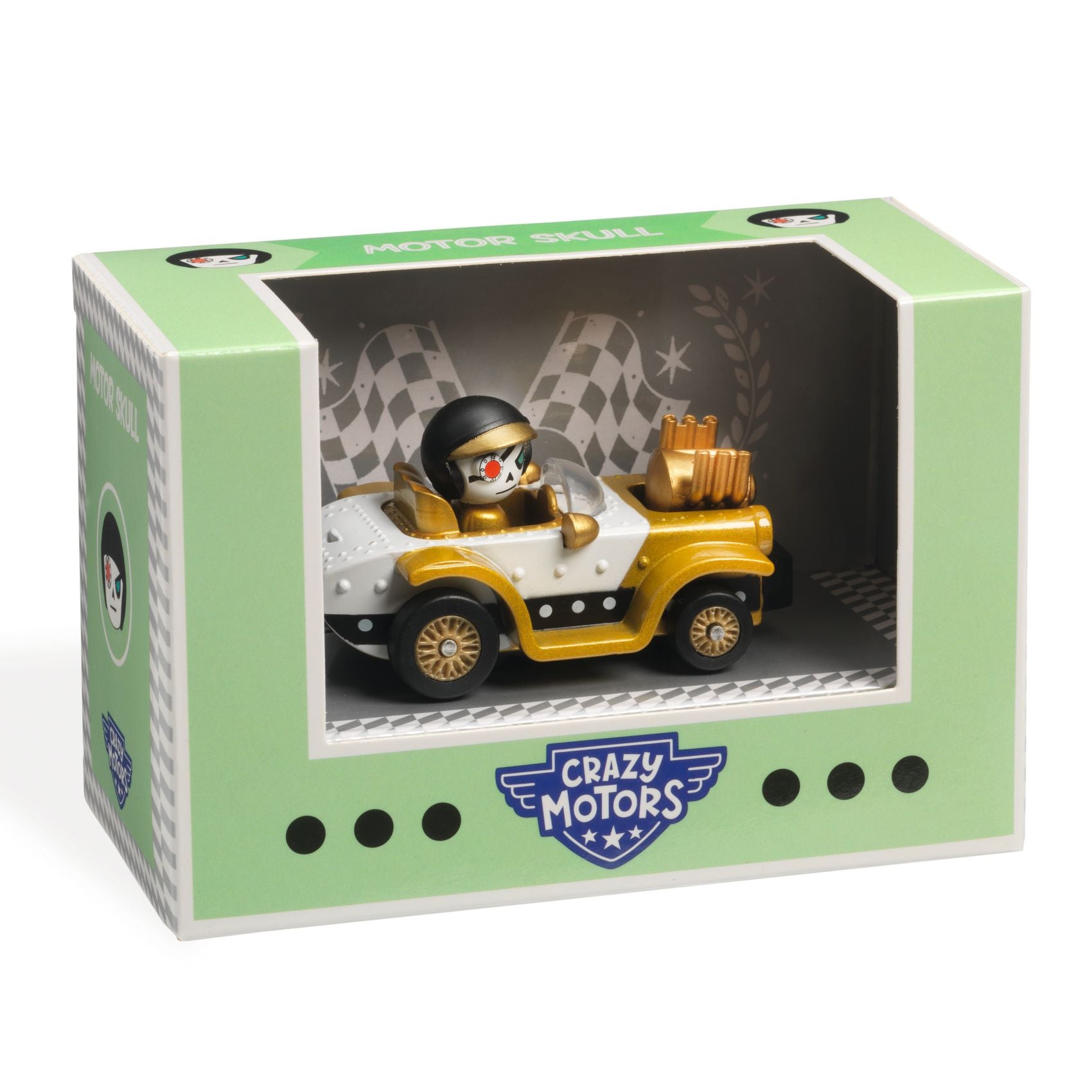 Djeco Djeco - Crazy Motors - Motor Skull - Pearls & Swines