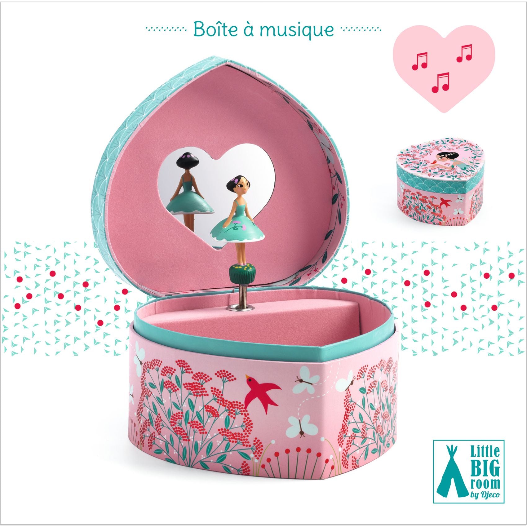 Djeco Djeco - Musical Box - Spring Melody - Pearls & Swines