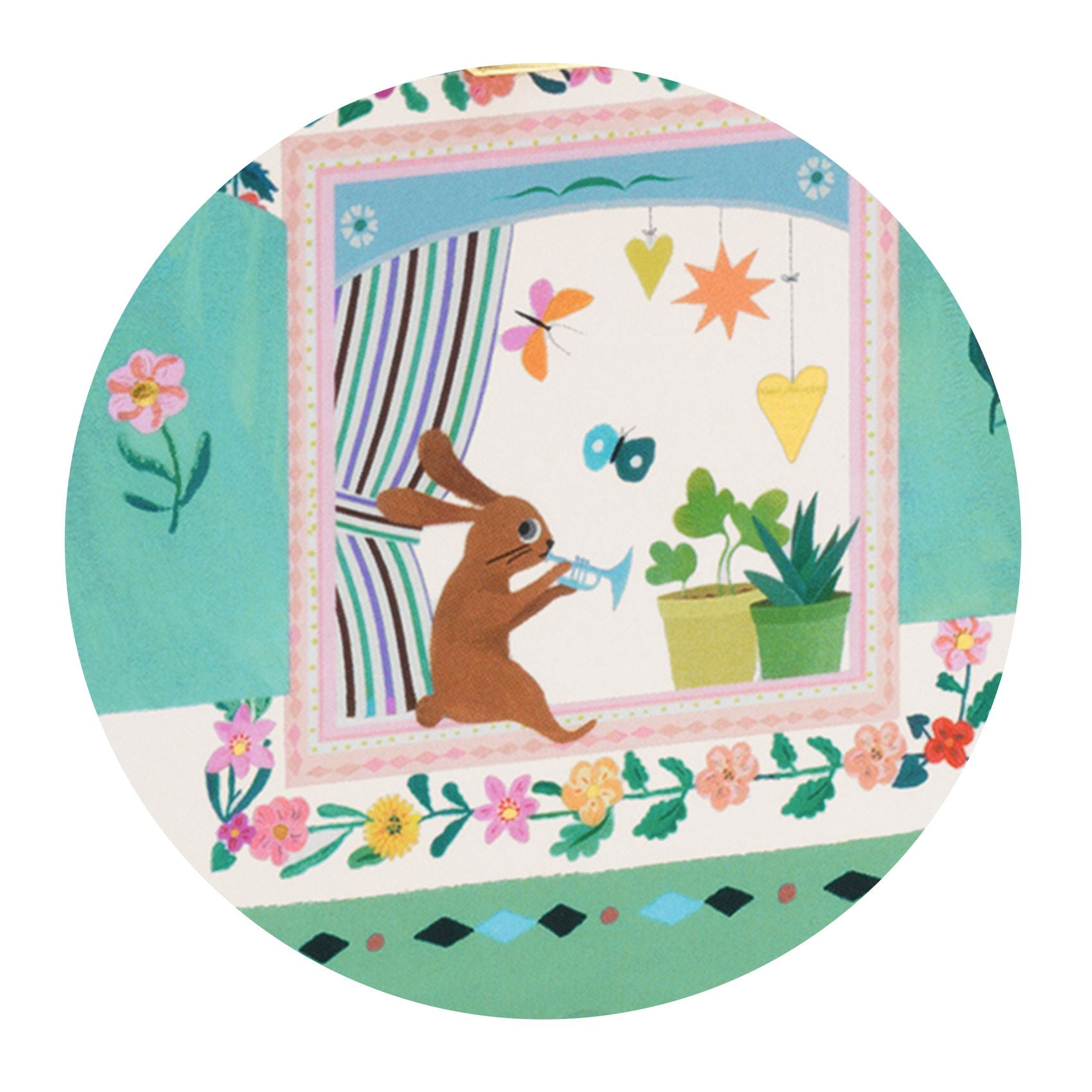Djeco Djeco - Tune Box Cases - Enchanted Caravan - Pearls & Swines