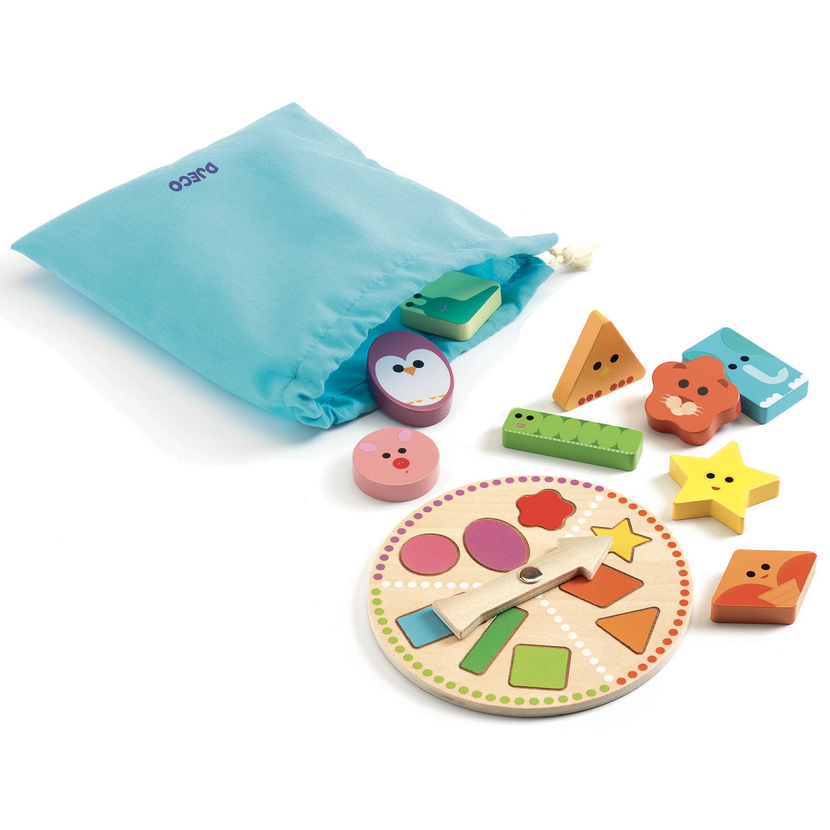 Djeco Djeco TactiloBasic - Pearls & Swines