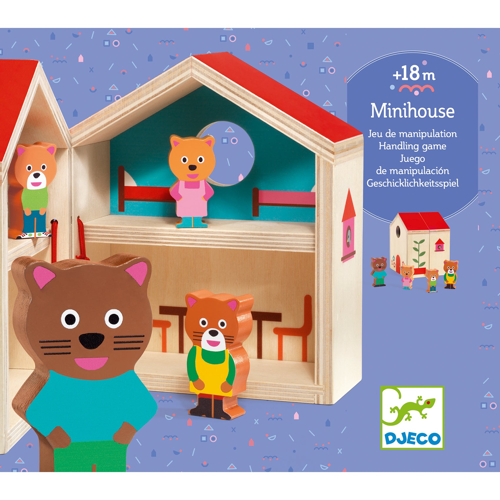 Djeco - Wooden toys - Minihouse