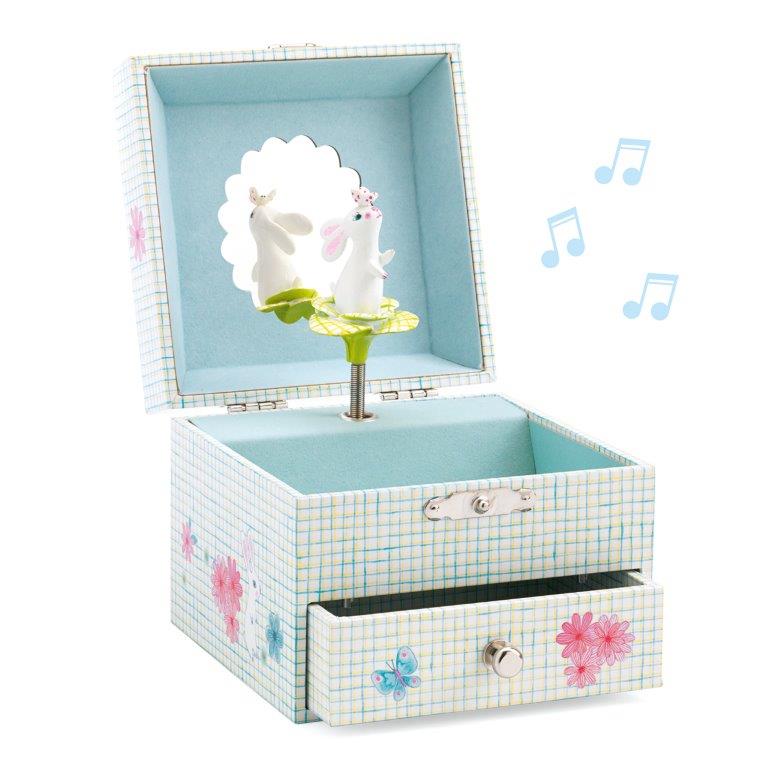 Djeco Djeco Musical Box - Sweet Rabbit's Song - Pearls & Swines