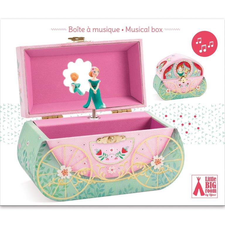 Djeco Djeco - Musical Box - Carriage Ride - Pearls & Swines