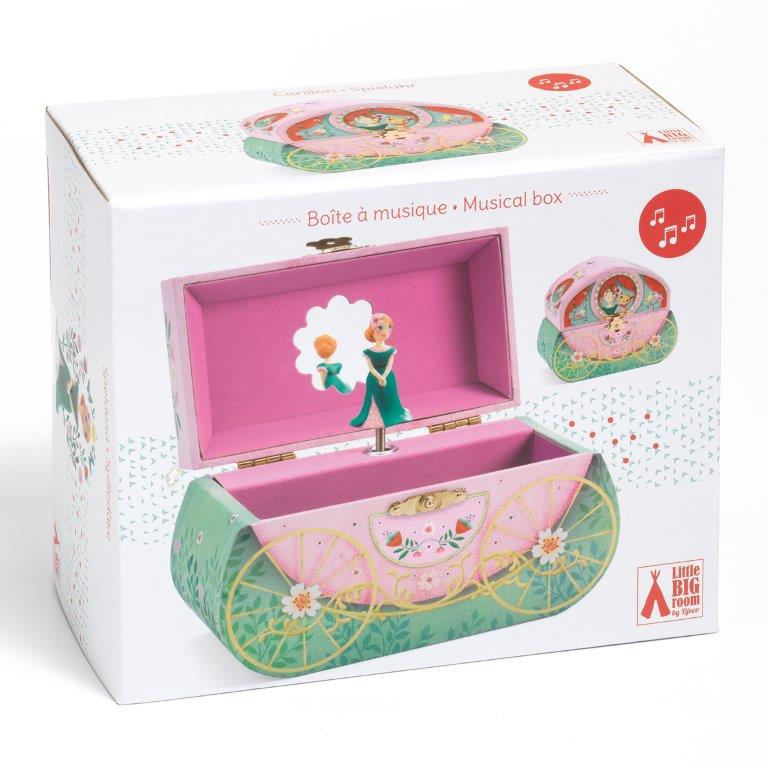 Djeco Djeco - Musical Box - Carriage Ride - Pearls & Swines