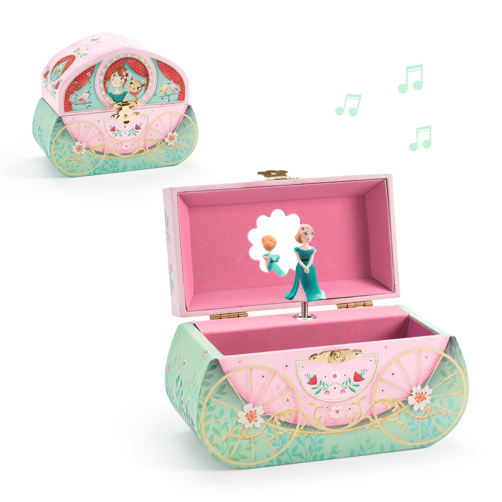 Djeco Djeco - Musical Box - Carriage Ride - Pearls & Swines