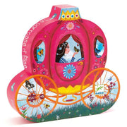 Djeco Djeco - Silhouette Puzzle - Elise's Carriage - Pearls & Swines