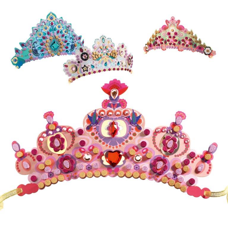 Djeco Djeco DIY Diadems - Like a princess - Pearls & Swines