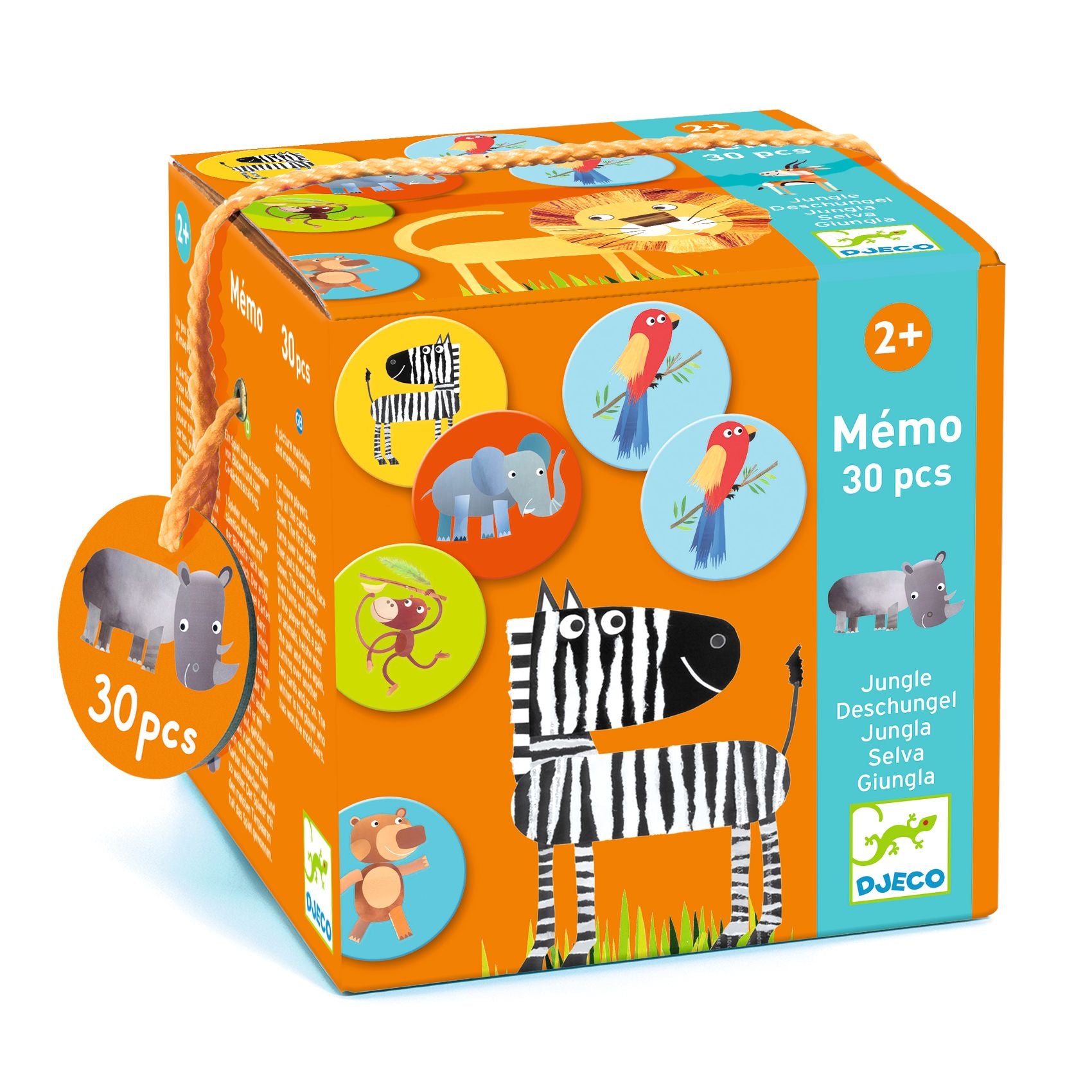 Djeco Djeco Memo jungle - Pearls & Swines