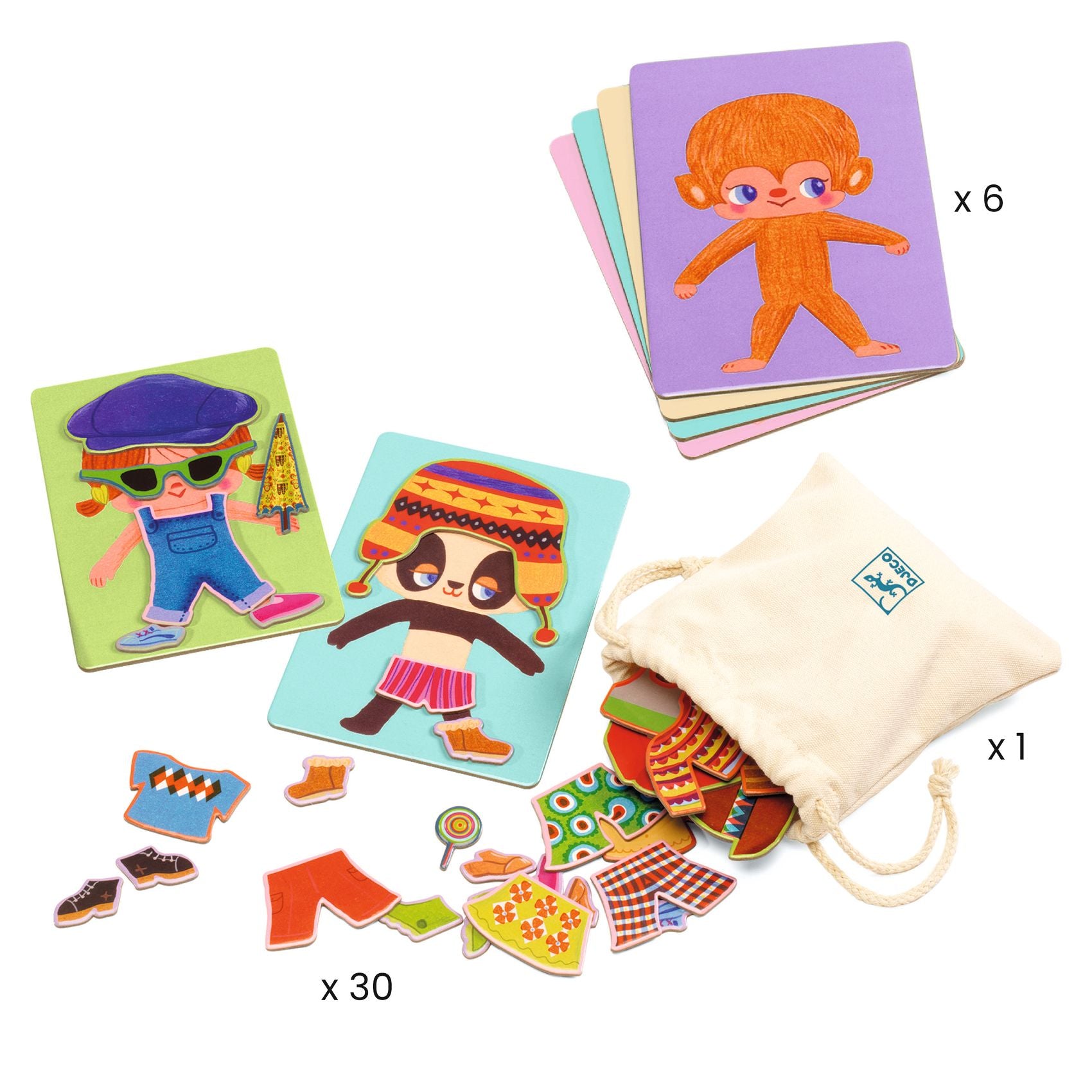 Djeco Djeco Dress Up Bingo - Pearls & Swines