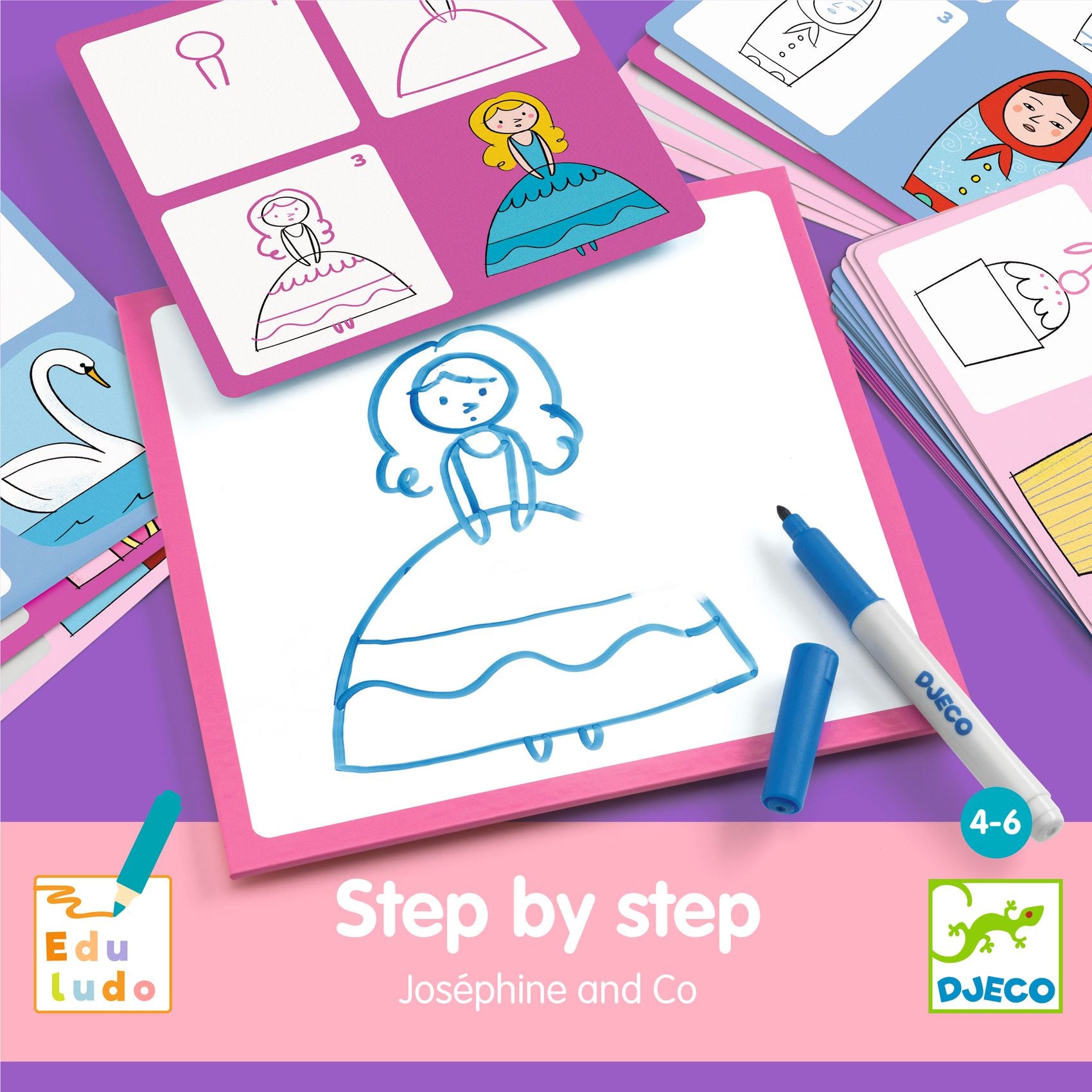 Djeco - Step by Step - Josephine and Co
