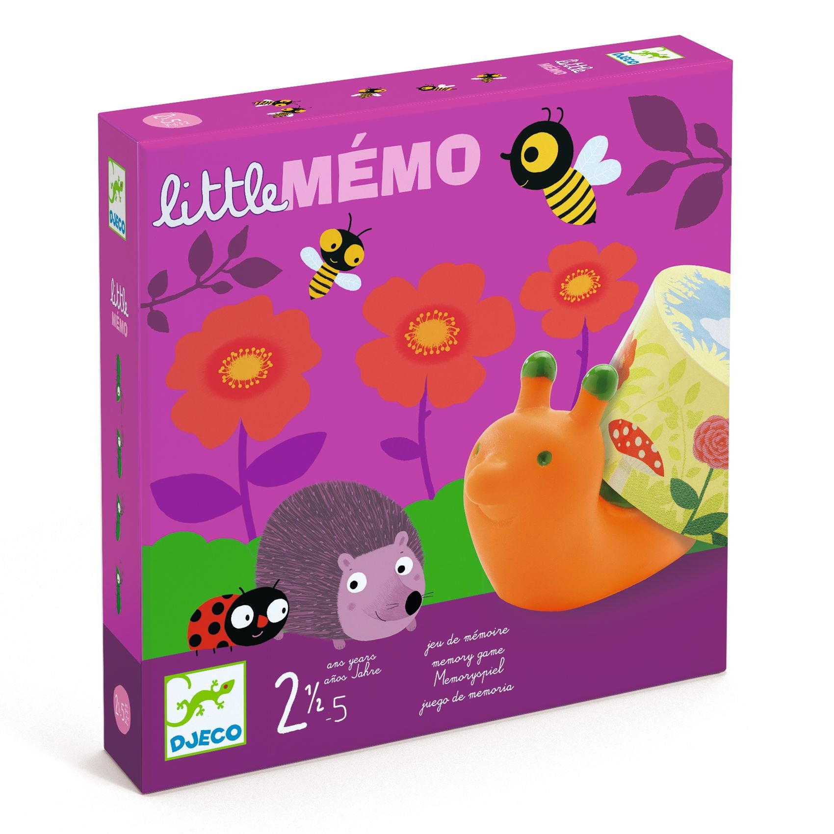 Djeco Djeco Little Mémo - Pearls & Swines
