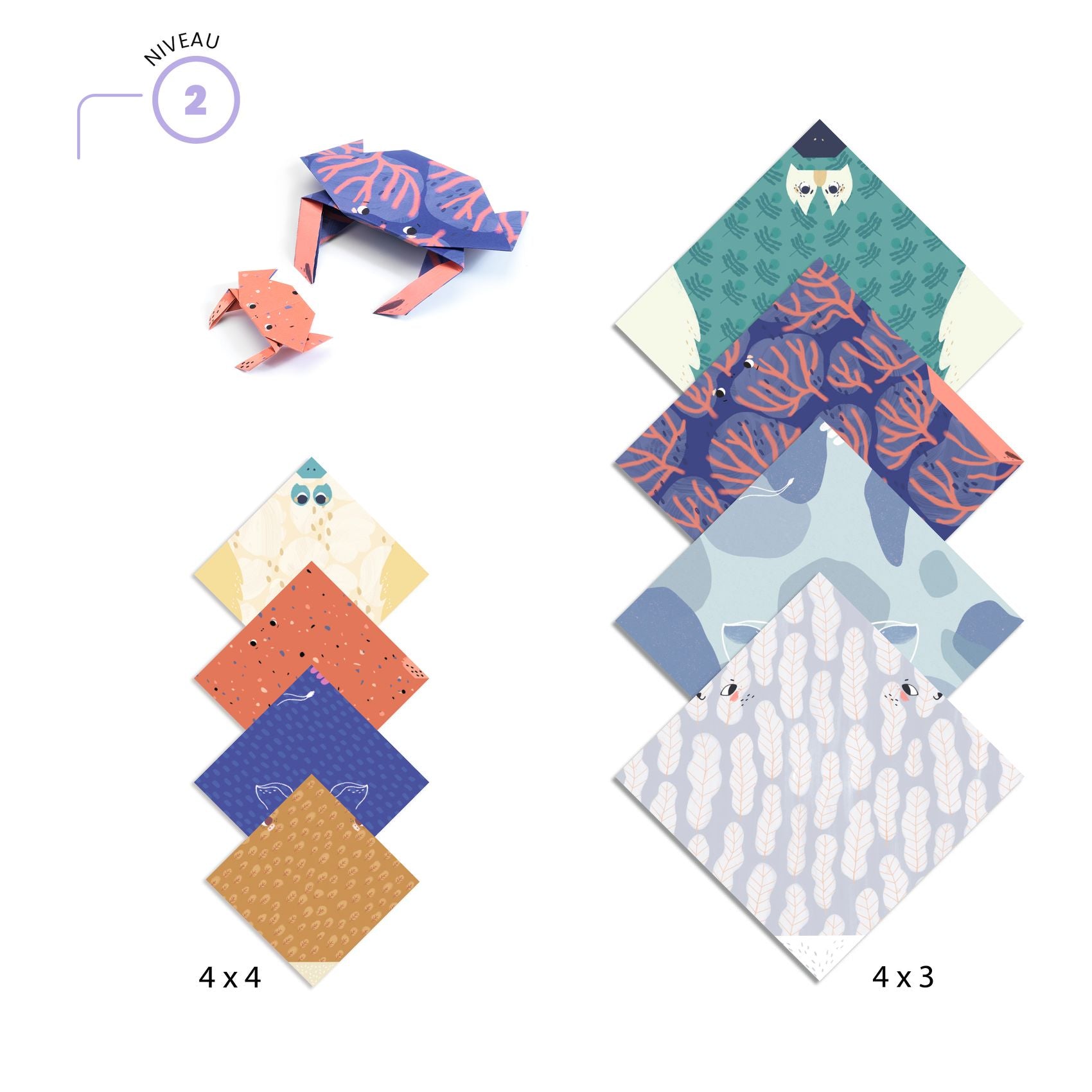 Djeco Djeco - Origami - Family - Pearls & Swines