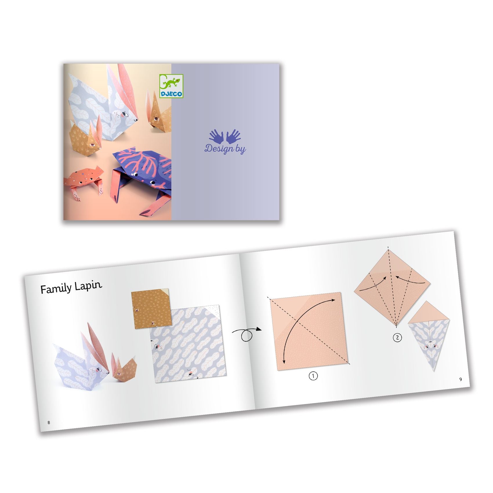 Djeco Djeco - Origami - Family - Pearls & Swines