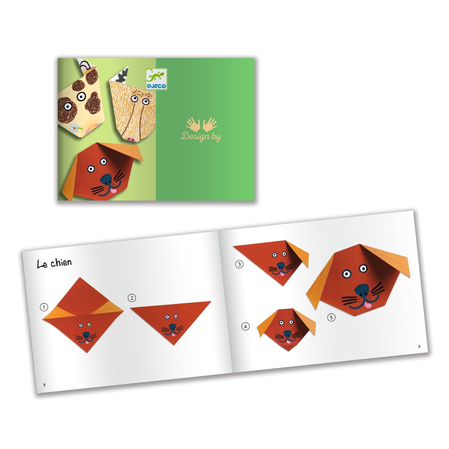 Djeco Djeco - Origami - Animals - Pearls & Swines