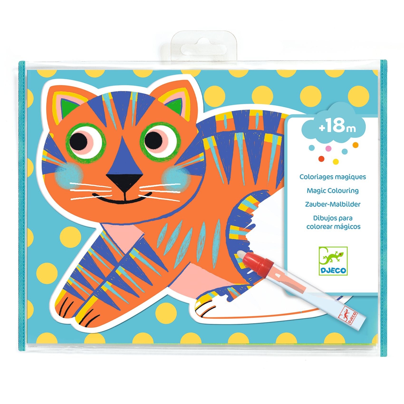 Djeco Djeco - Magic Colouring - Animalo-Ma - Pearls & Swines