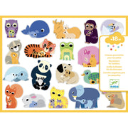 Djeco Djeco - Big Stickers - Mums and Babies - Pearls & Swines