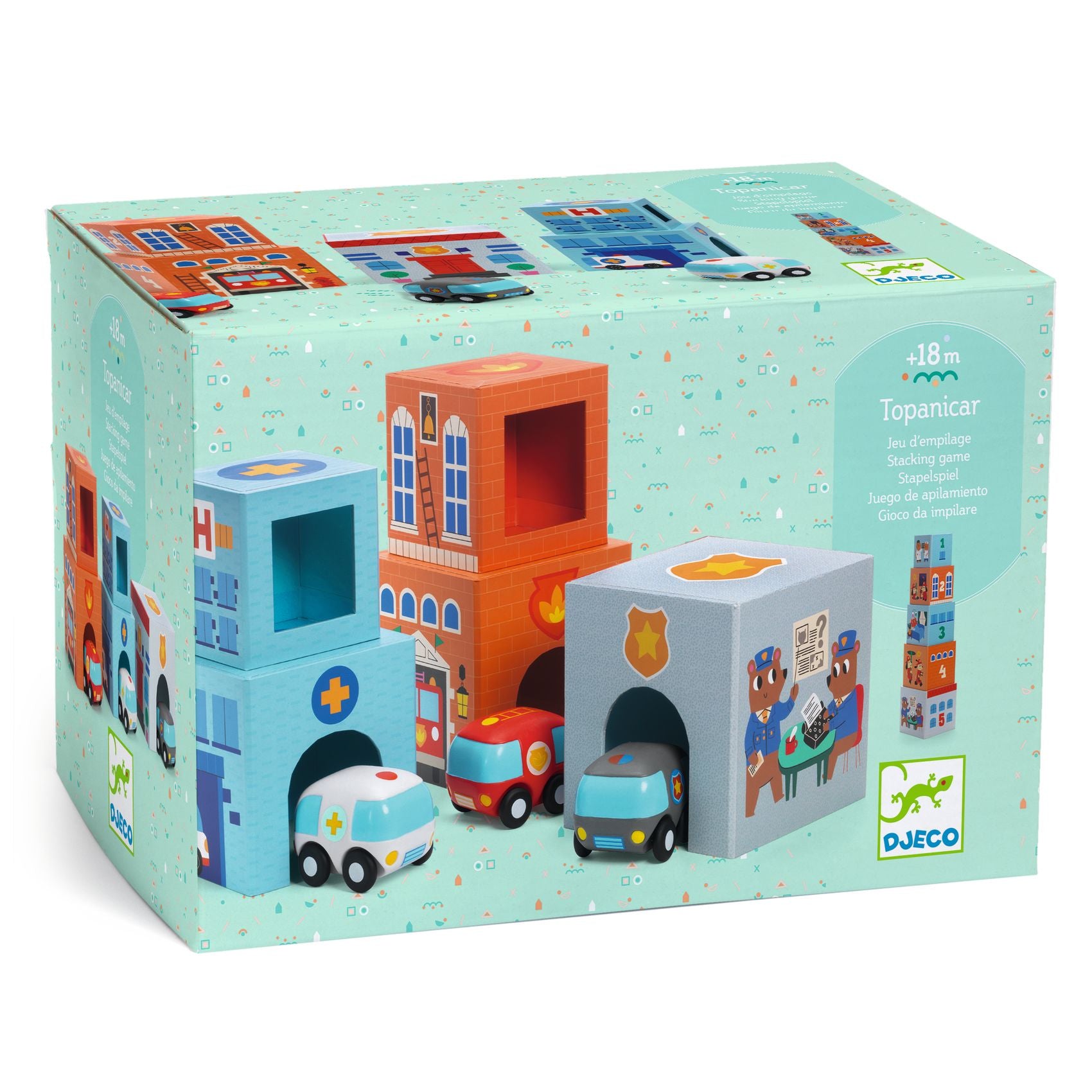 Djeco Djeco - Blocks - Topanicar - Pearls & Swines