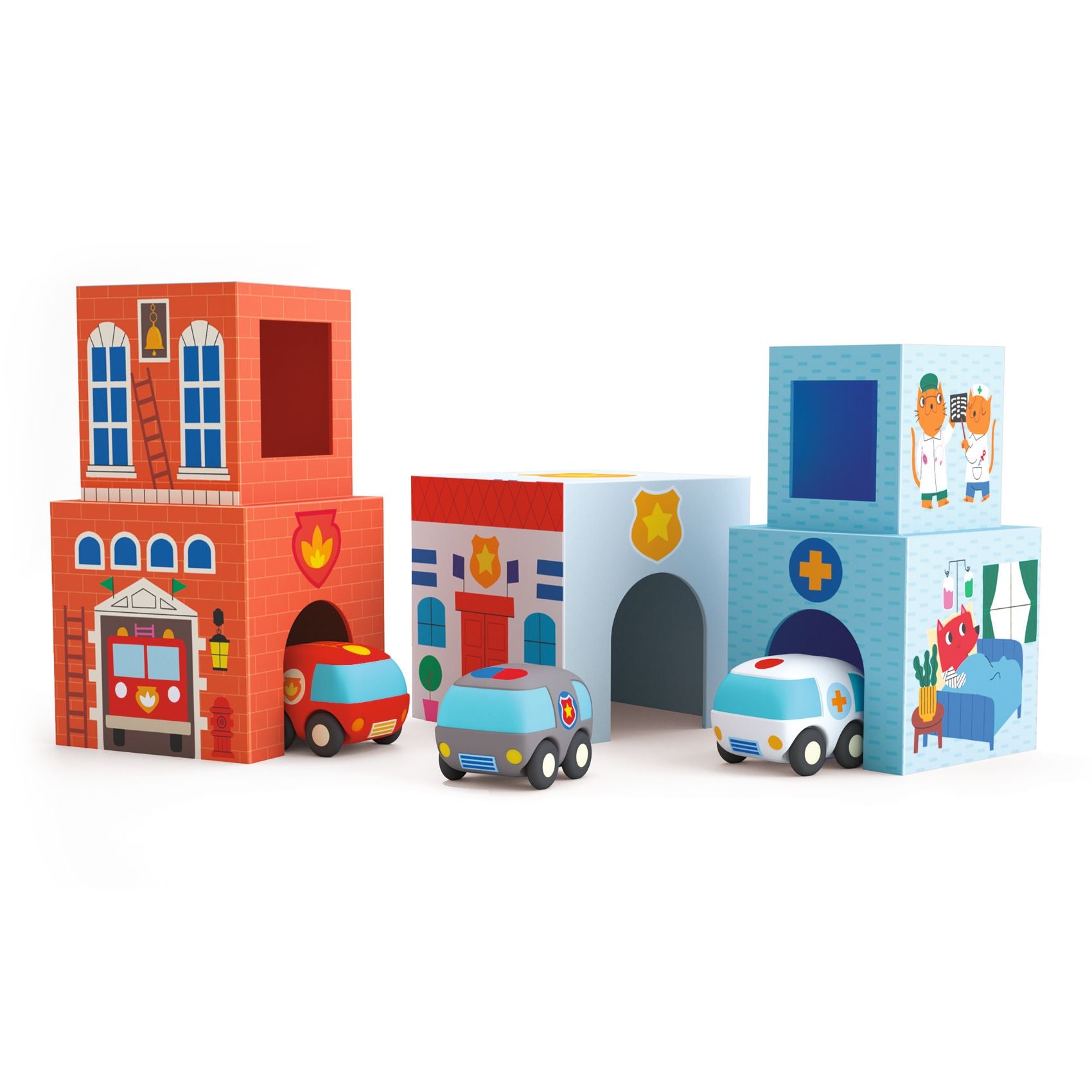 Djeco Djeco - Blocks - Topanicar - Pearls & Swines