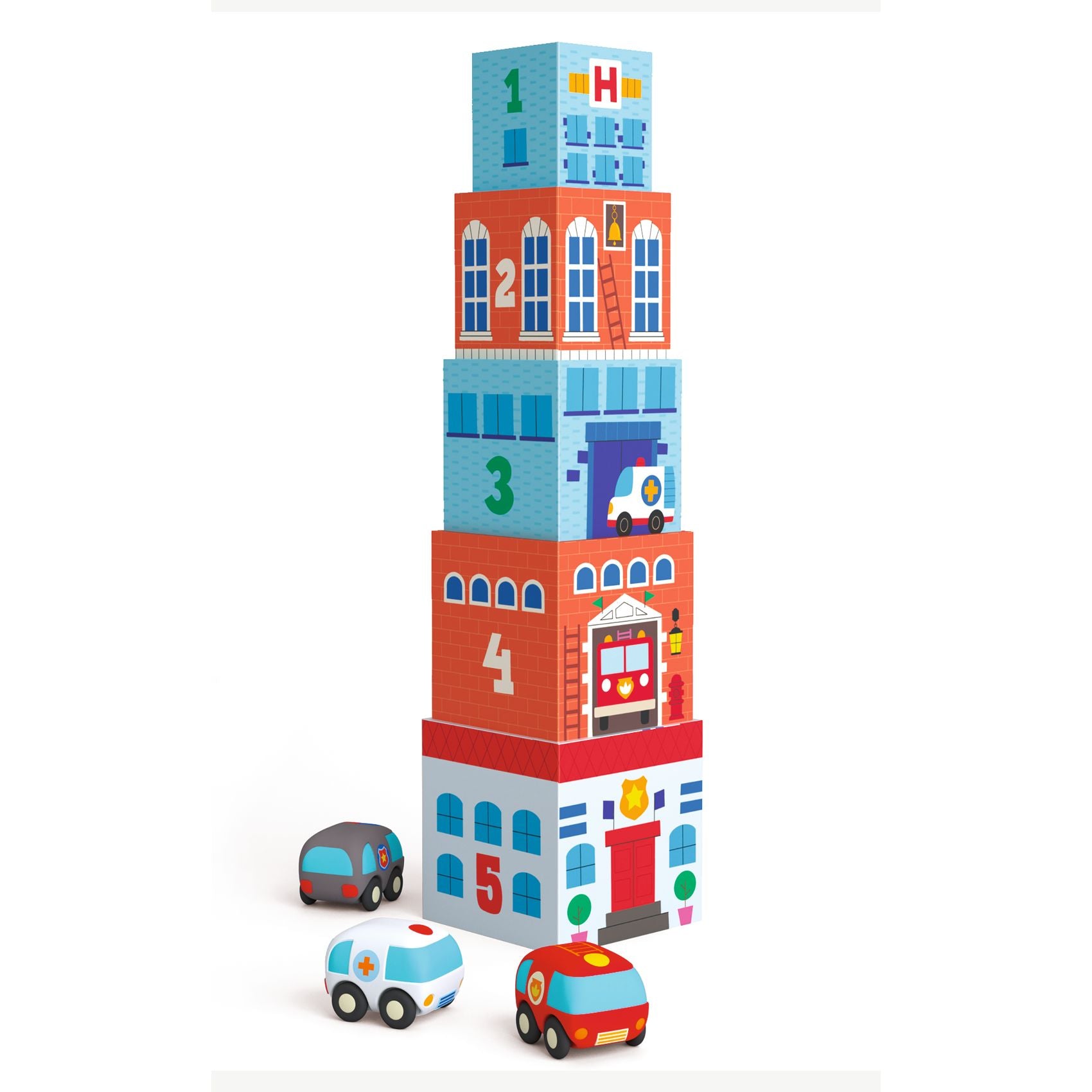 Djeco Djeco - Blocks - Topanicar - Pearls & Swines