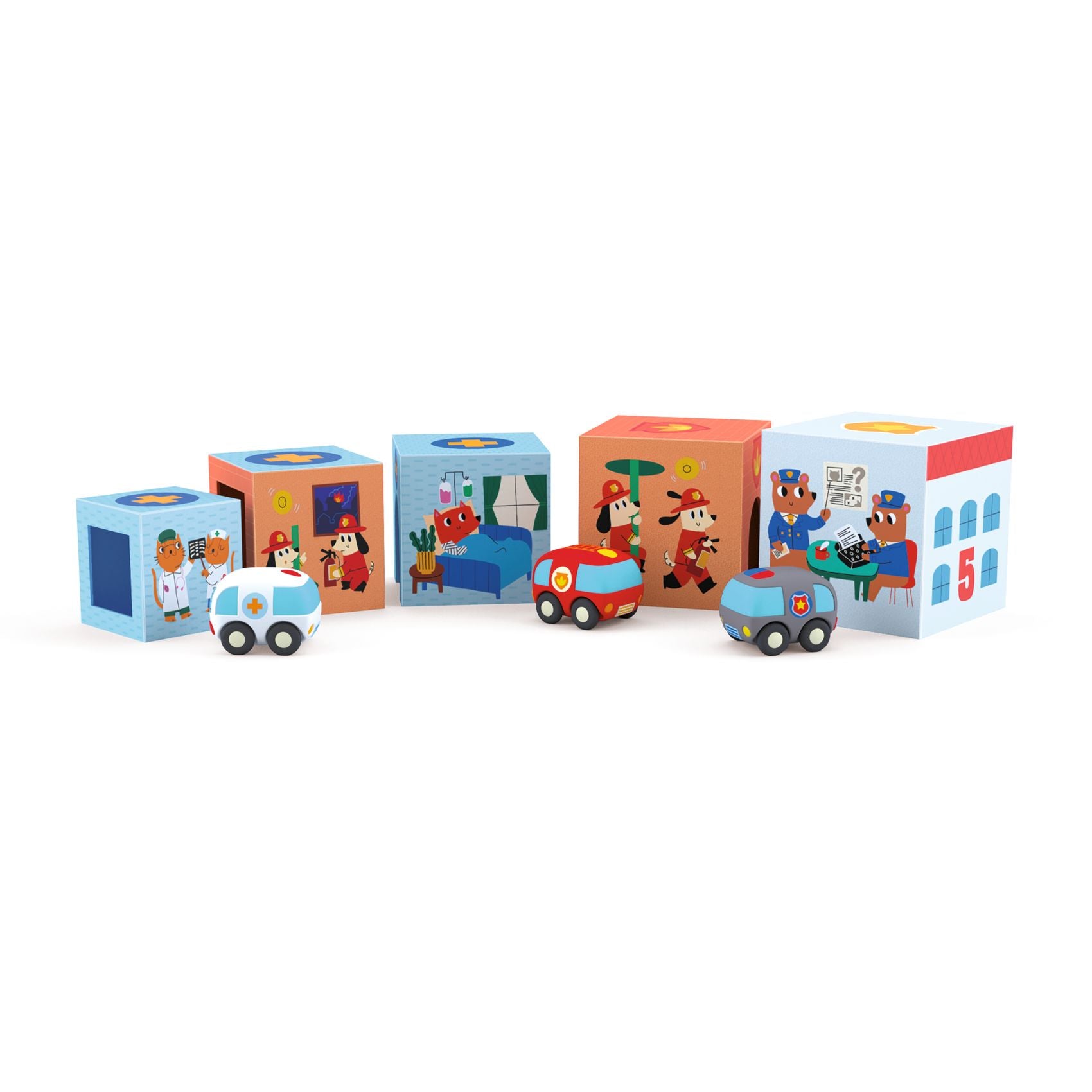 Djeco Djeco - Blocks - Topanicar - Pearls & Swines