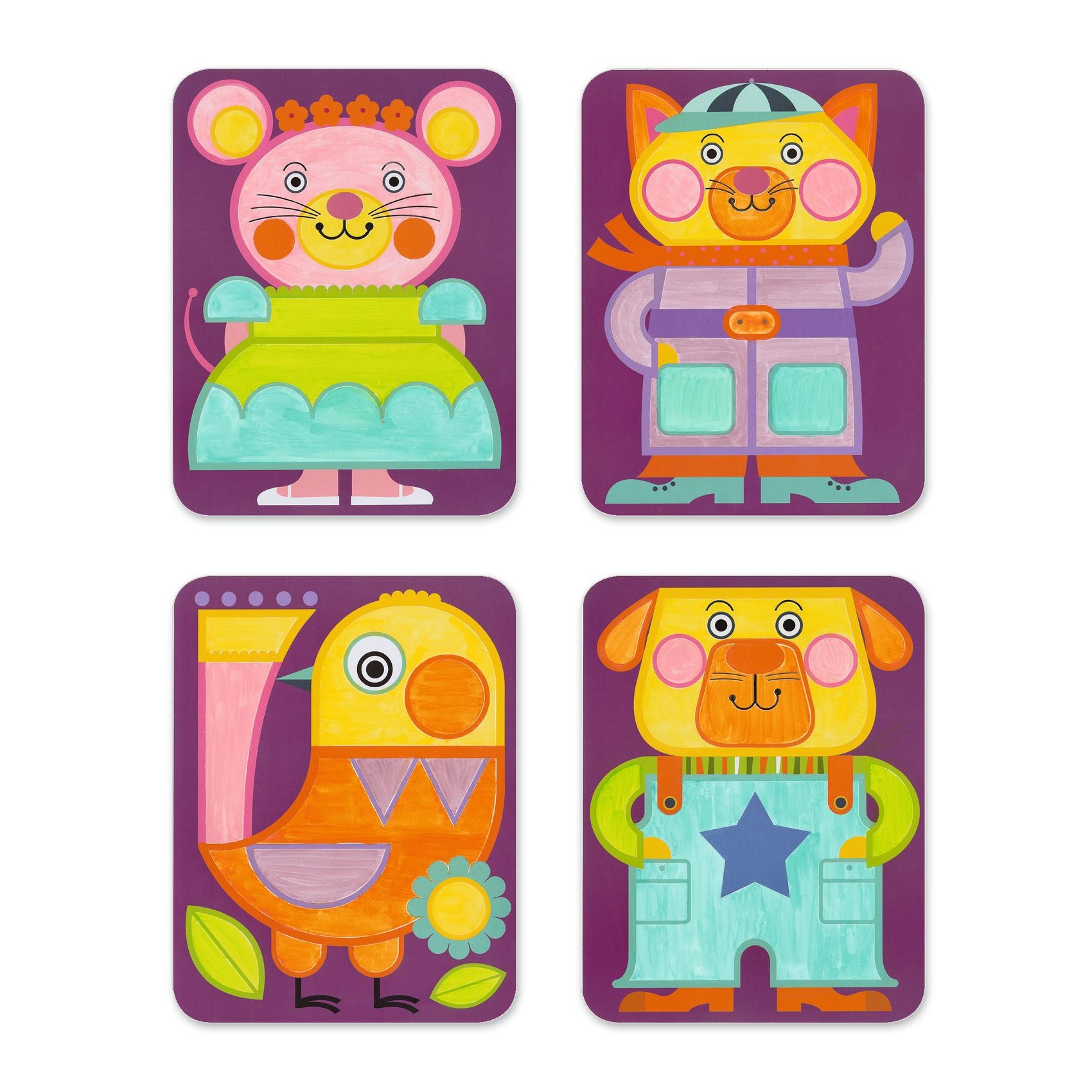 Djeco - Palette painting - Chubby cheeks