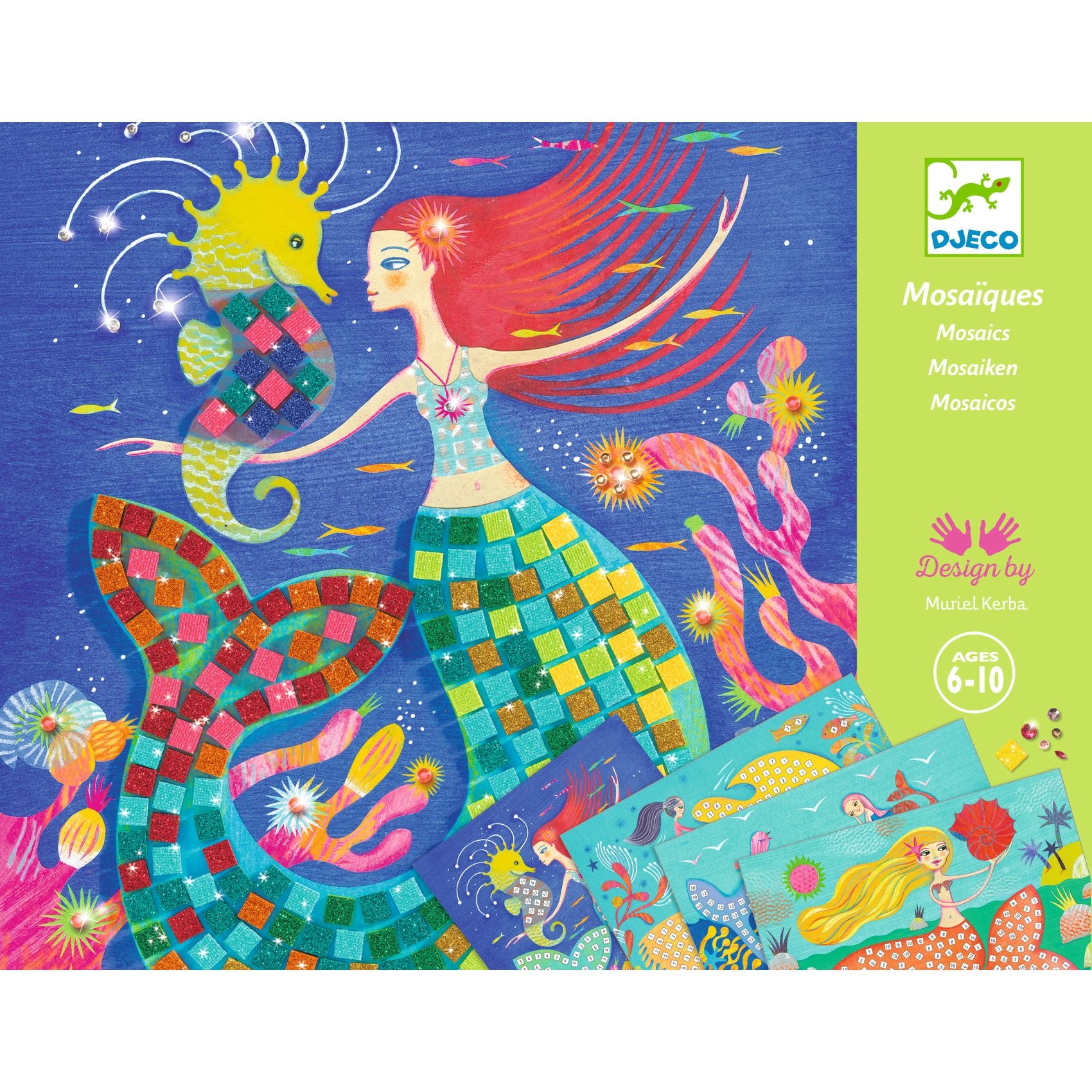Djeco - Mosaic Set - The mermaids song
