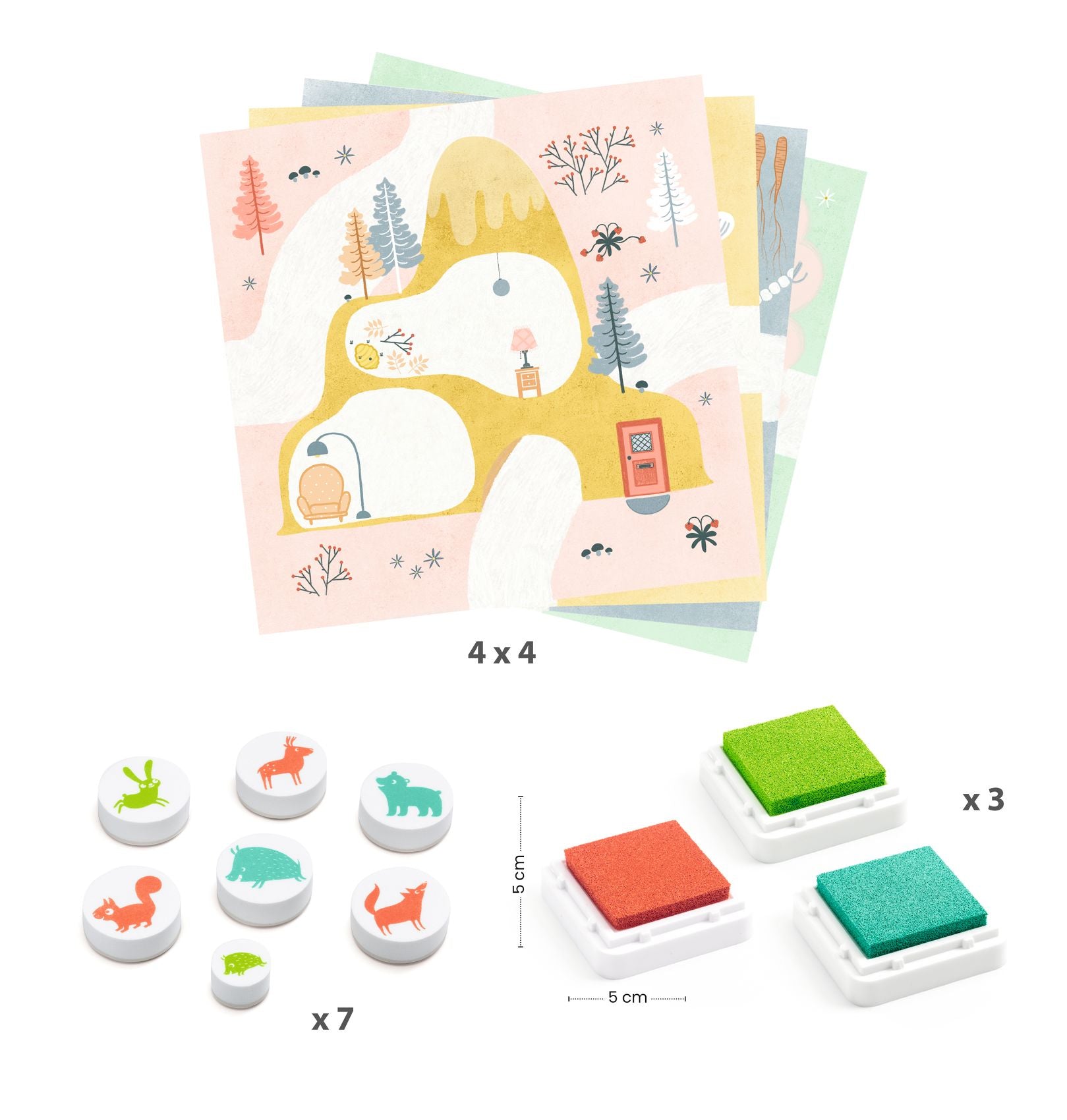 Djeco - Magisch Kleuren - In het Park