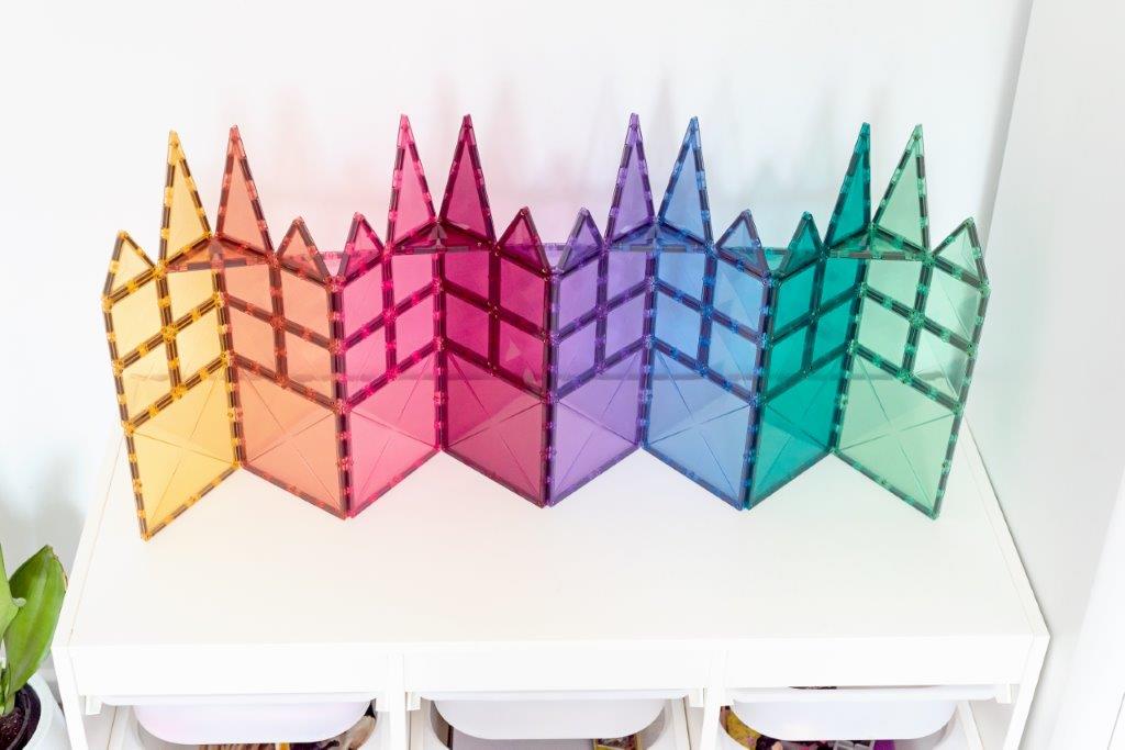 Connetix Tiles Connetix Tiles - Pastel Starter - Pack 64 pc - Pearls & Swines