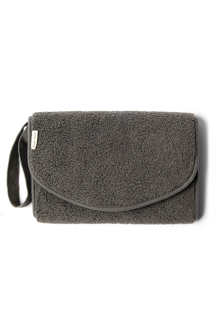 Pearls & Swines Studio Noos - Teddy Changing Mat - Dark Grey - Pearls & Swines