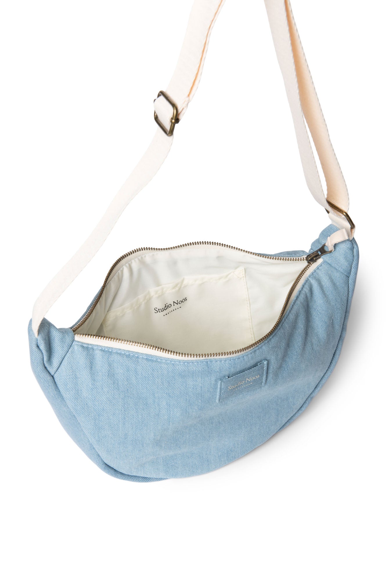 Pearls and Swines Studio Noos - Solid Fanny Pack - Denim - Pearls & Swines