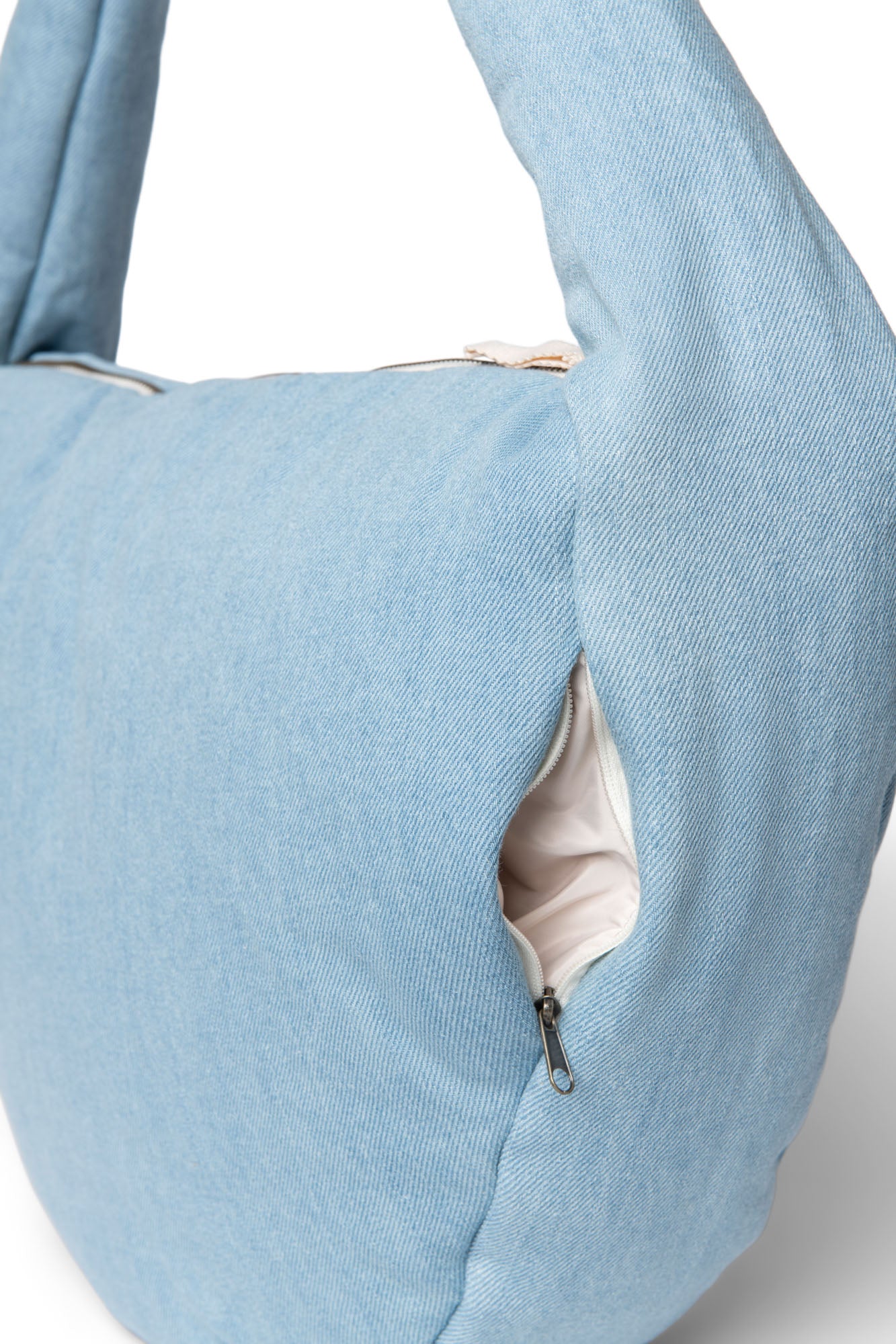 Pearls & Swines Studio Noos - Solid Cross Body Bag - Denim - Pearls & Swines